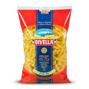 Macarrão Divella Massa Grano Duro Fusili N°40 500g