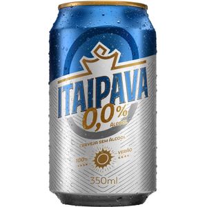Cerveja Itaipava Zero Álcool Lata 350ml