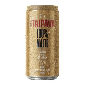 Cerveja 100% Puro Malte Itaipava Lata 269ml