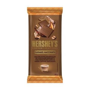 Chocolate em Barra Hershey's Coffee Creations ao Leite com Caramel Macchiato 85g