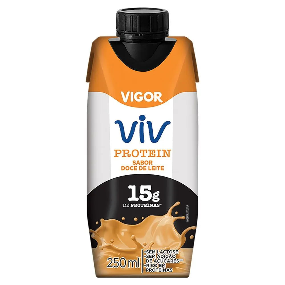 Bebida Láctea Vigor VIV Protein Doce de Leite 250ml - Supermercado Coop