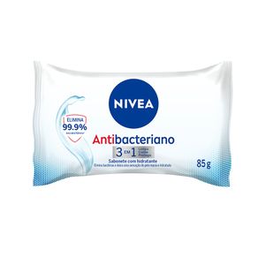 Sabonete em Barra Antibacteriano Nivea 3 em 1 85g