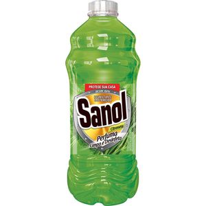 Desinfetante Perfumado Citronela Sanol 2 Litros
