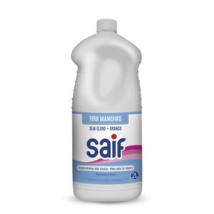 Tira Manchas sem Cloro + Branco 2 Litros Saif