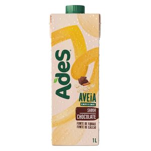 Bebida Vegetal Ades Base de Aveia Sabor Chocolate 1L