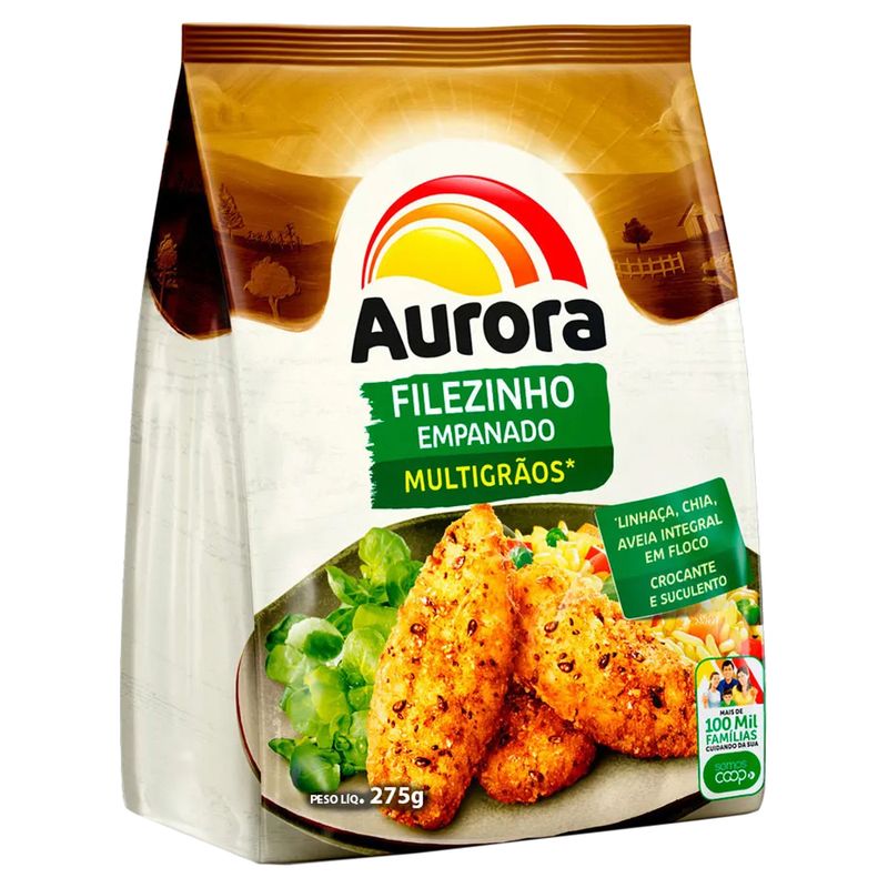 Filezinho-de-Frango-Aurora-Empanado-Multigraos-275g
