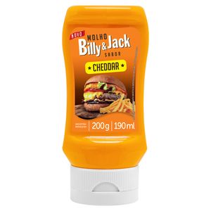 Molho Cheddar Kisabor Billy & Jack 200g