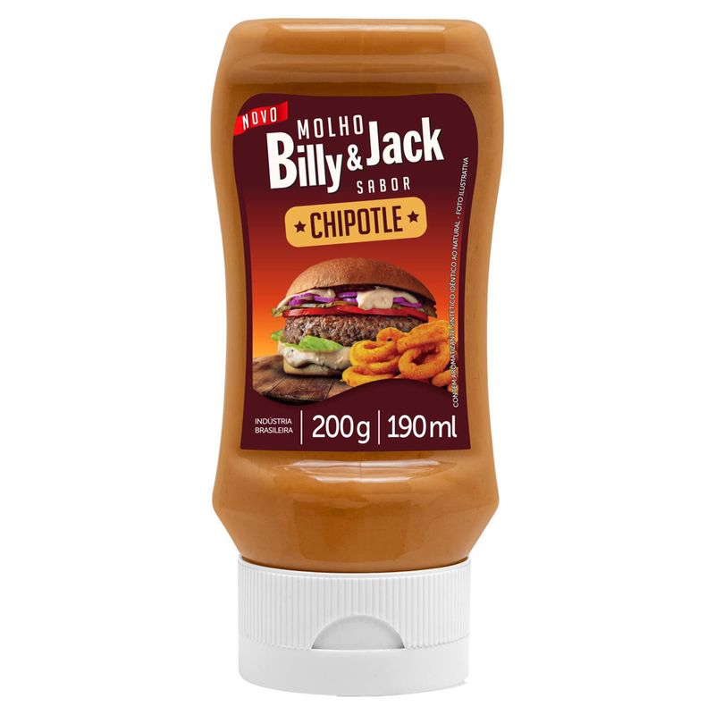 Molho-de-Pimenta-Kisabor-Billy-e-Jack-Chipotle-200g