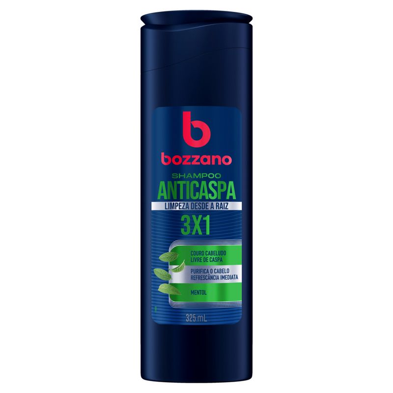 Shampoo-Anticaspa-Bozzano-3X1-Mentol-325ml