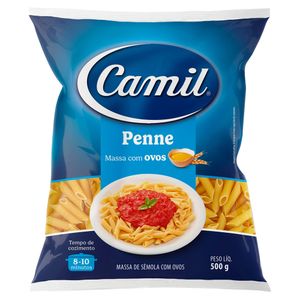 Macarrão Camil Massa com Ovos Penne 500g