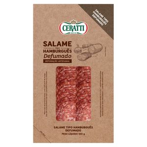 Salame Hamburguês Ceratti Defumado Fatiado 100g