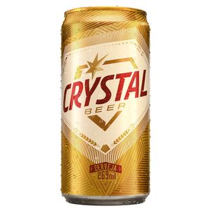 Cerveja Crystal Pilsen Lata 269ml