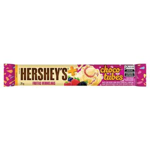 Chocolate Hershey's Chocotubes Frutas Vermelhas 25g