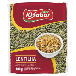 Lentilha em Grãos Kisabor 400g