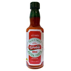 Molho de Pimenta Kisabor Extra Forte 60ml