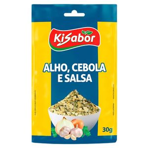 Tempero em Pó Kisabor Alho, Cebola e Salsa 30g