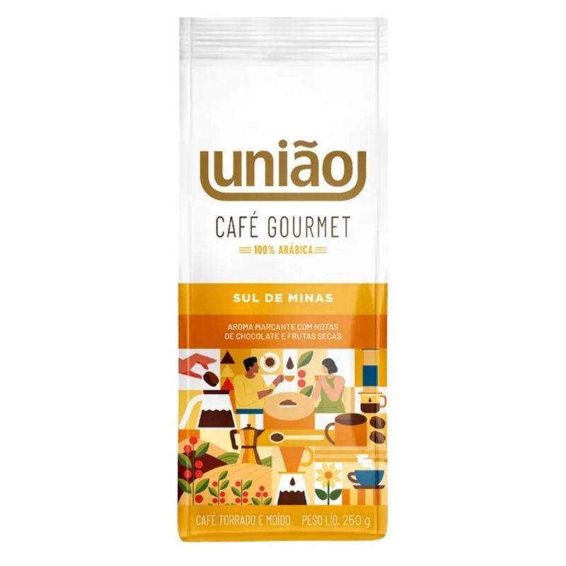 Cafe-Torrado-e-Moido-Uniao-Gourmet-Sul-de-Minas-250g