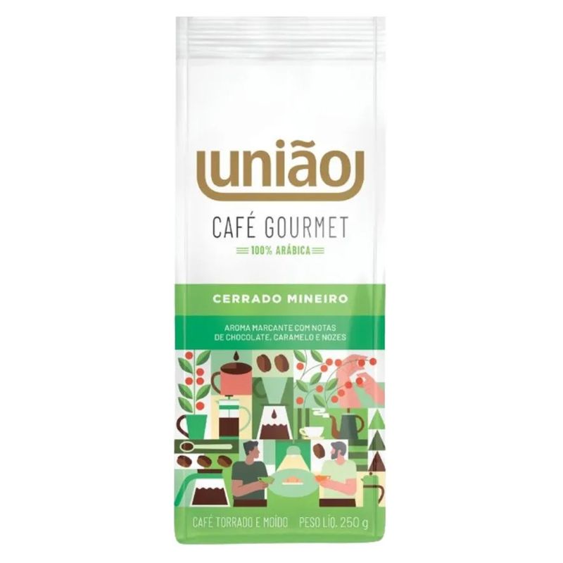 Cafe-Torrado-e-Moido-Uniao-Gourmet-Cerrado-Mineiro-250g