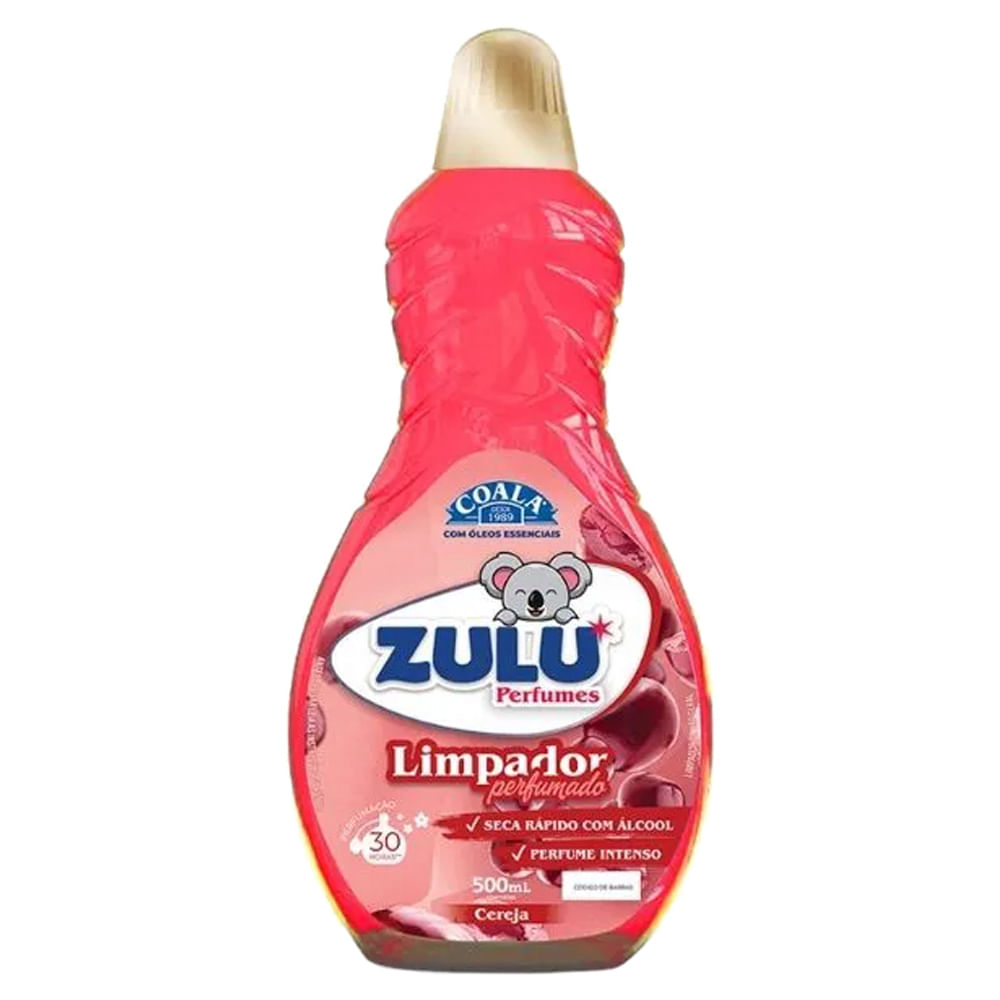 Limpador Perfumado Zulu Cereja 500ml - Supermercado Coop