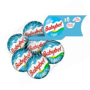 Mini Queijo Saint Paulin Light Babybel com 5 Unidades 100g