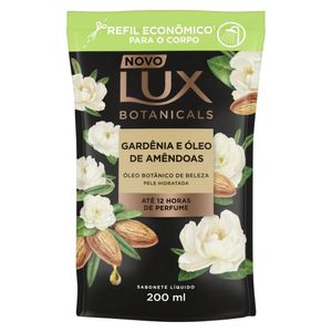 Sabonete Líquido Lux Gardênia e Óleo de Amêndoas Refil 200ml