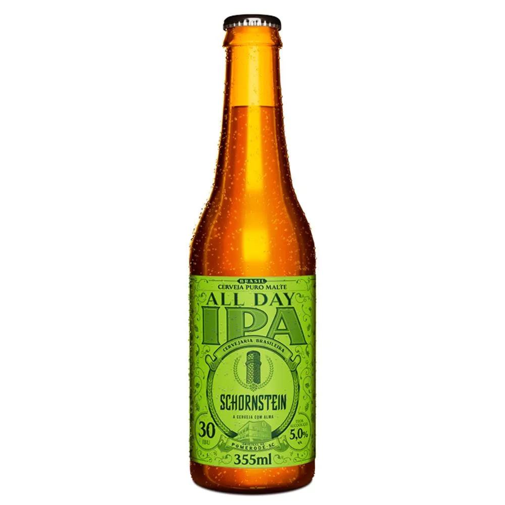 Cerveja All Day Ipa Schornstein 355ml Long Neck
