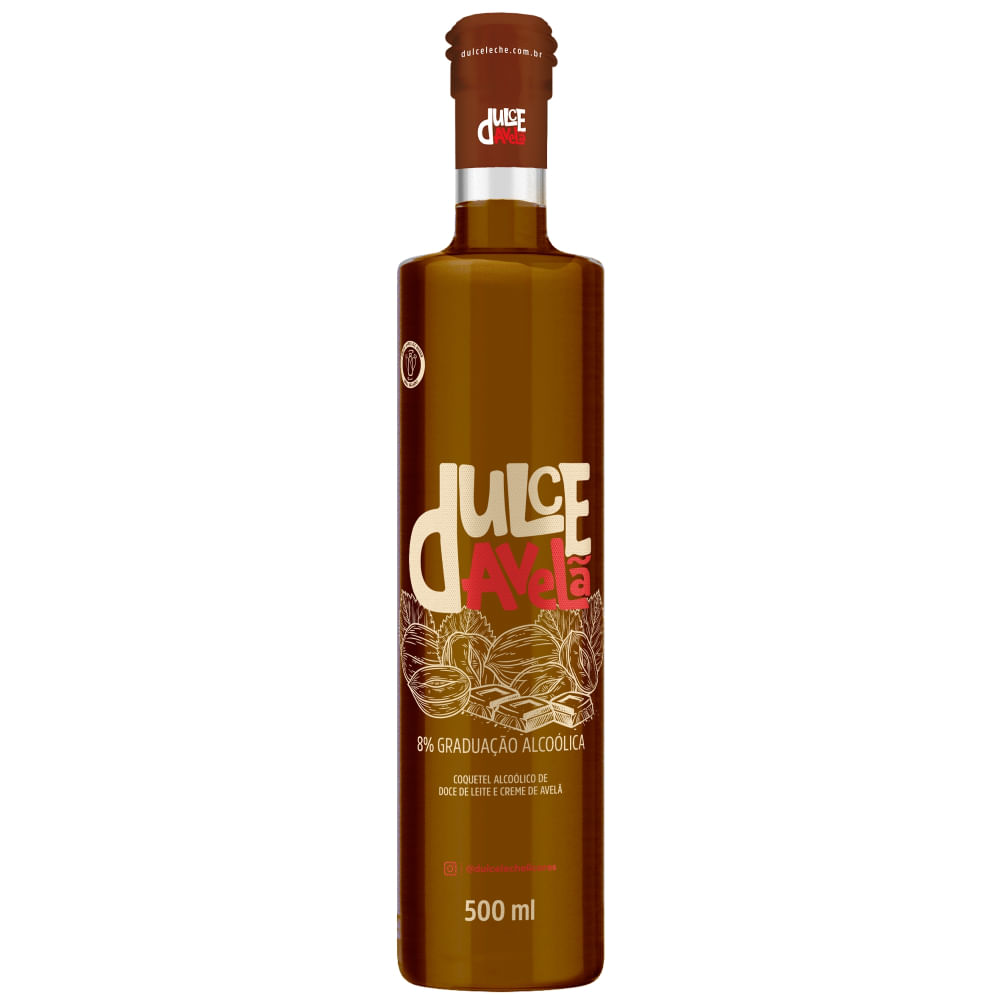 Licor Creme de Avelã Drikke Dulce Avelã 500ml - Supermercado Coop