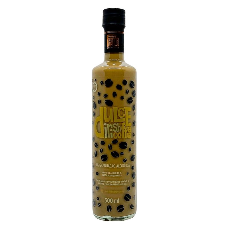 Licor Creme de Café Drikke O Irlândês Irish Coffee 500ml