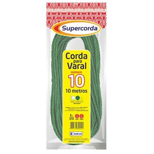 Corda para Varal N° 10 Supercorda 10M