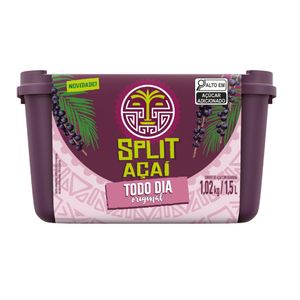 Açaí com Guarana Original Split Açaí 1,5 Litros