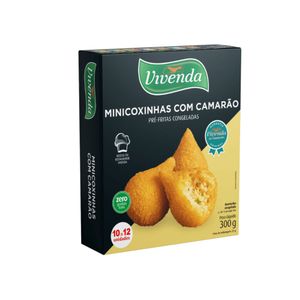 Mini Coxinha de Camarão Vivenda 300g