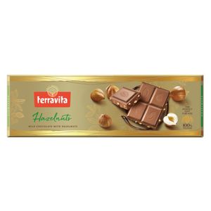 Chocolate ao Leite com Avelãs Terravita 225g