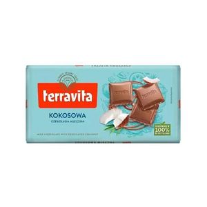 Chocolate ao Leite com Coco Terravita 100g