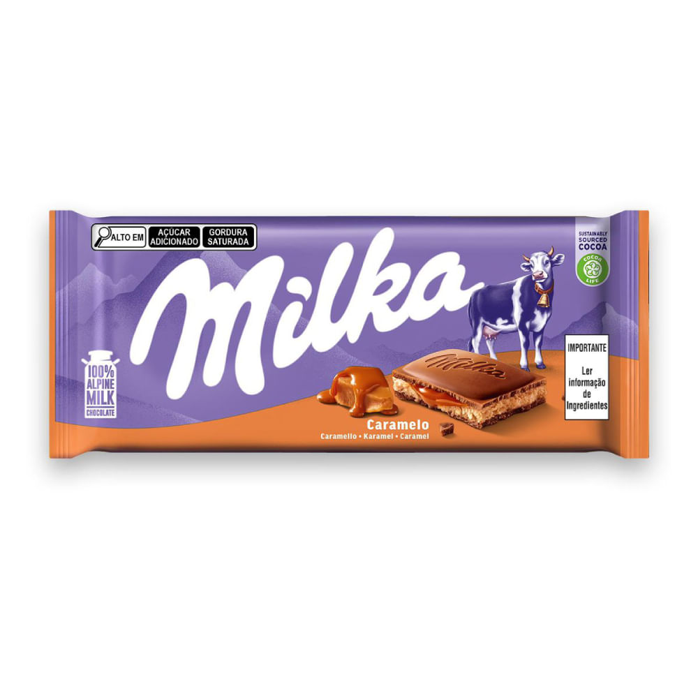 Chocolate Caramelo Milka 100g - Supermercado Coop