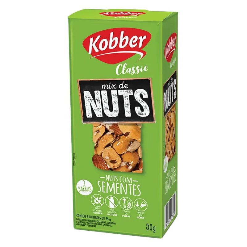 Barra-de-Cereal-Mix-Nuts-com-Sementes-Kobber-50g