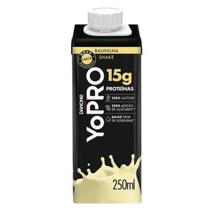 Bebida Láctea Yopro 15g Baunilha Danone 250Ml
