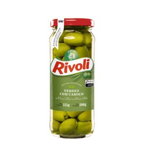 Azeitona Verde com Caroço Rivoli Vidro 200g