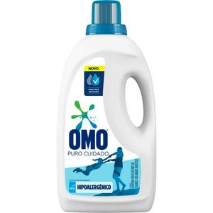 Lava Roupa Líquido Omo Puro Cuidado 3 Litros