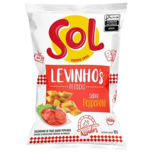 Salgadinho Levinho's Pepperoni Sol 90g