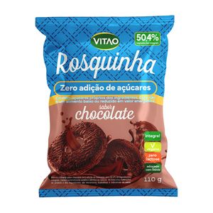 Rosquinha Integral de Chocolate Zero Vitao 110g