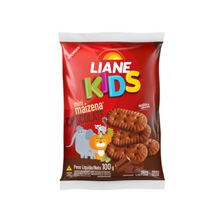 Biscoito Maizena Chocolate Kids sem Lactose Liane 100g