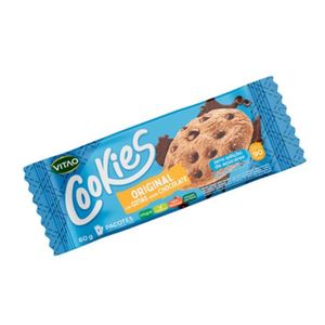 Biscoito Cookie Original com Gotas de Chocolate Vitao 60g