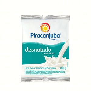 Leite em Pó Instantâneo Desnatado Piracanjuba 400g