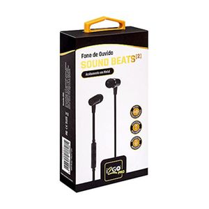 Fone de Ouvido Sound Beats I2Go Preto