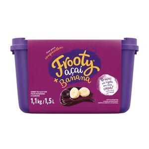 Açaí com Banana Frooty 1,5L