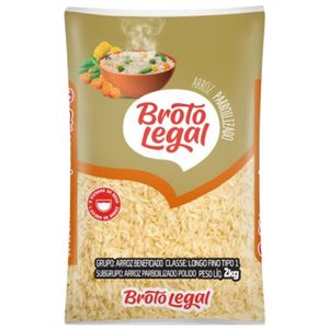 Arroz Parboilizado Broto Legal 2Kg