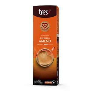 Cápsula de Café Tres Espresso Ameno N2 | Com 10 unidades 3 Corações