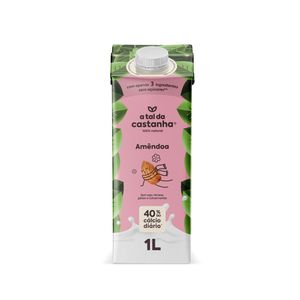 Bebida Vegetal A Tal da Castanha Zero Açúcar Amêndoas 1L