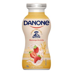 Danone Líquido Morango com Aveia Quaker 170g