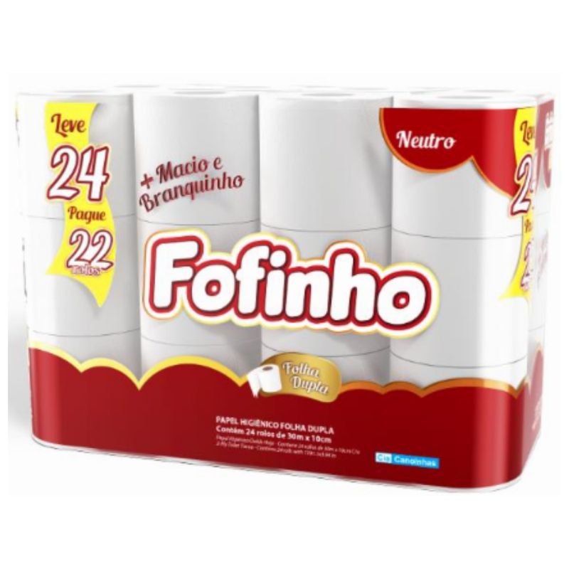 Papel-Higienico-Folha-Dupla-30m-Fofinho-24-Rolos